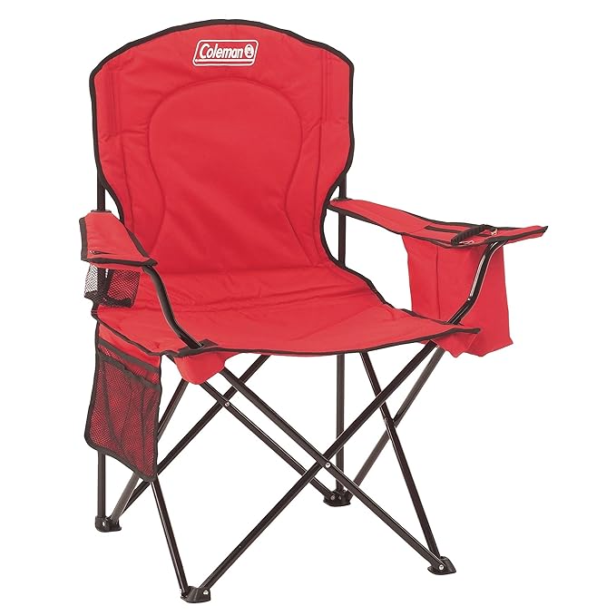 Coleman Quad Chair & Arm Rest Cooler