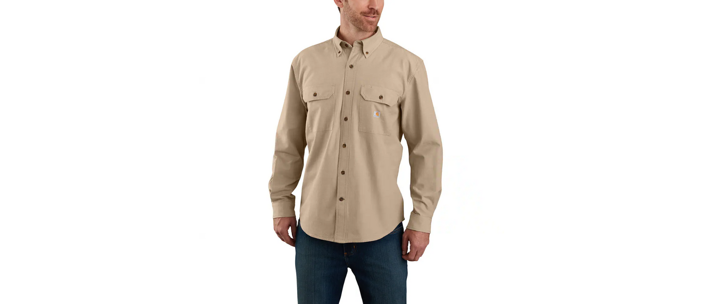 Carhartt Loose Fit Midweight Chambray Long-Sleeve Shirt Men's