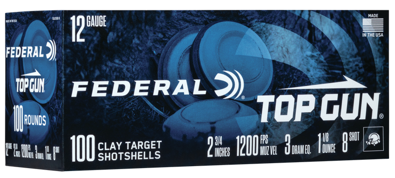 Federal Top Gun 12 GA #7.5 100-Rounds 2.75"