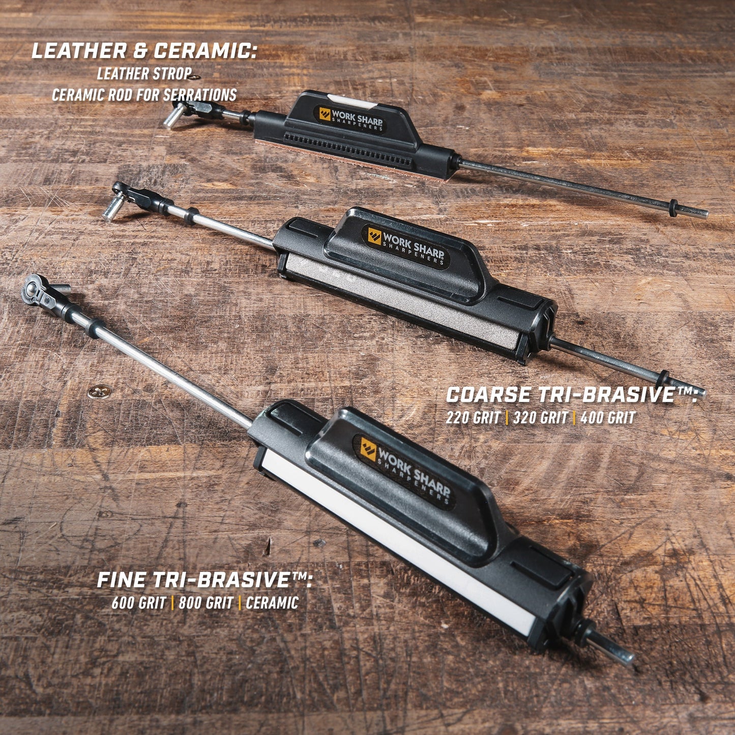 Work Sharp Precision Adjust Knife Sharpener Upgrade Kit