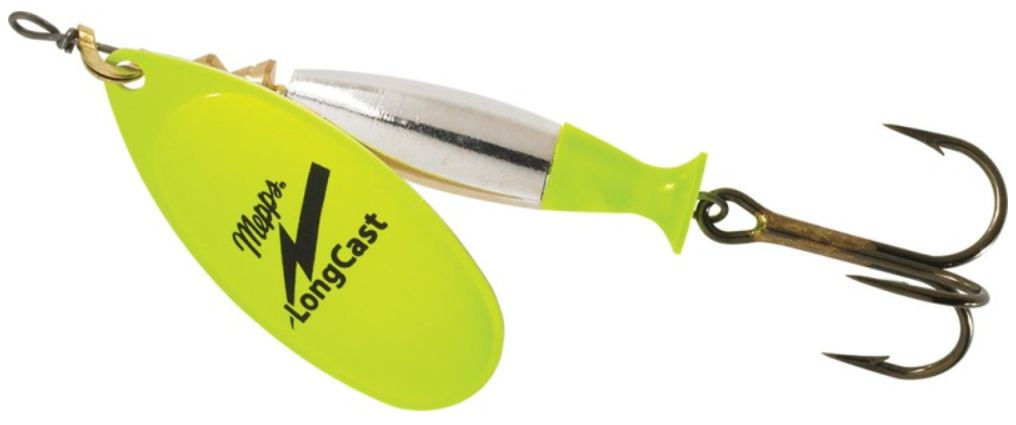 Mepp's Glo LongCast Spinners
