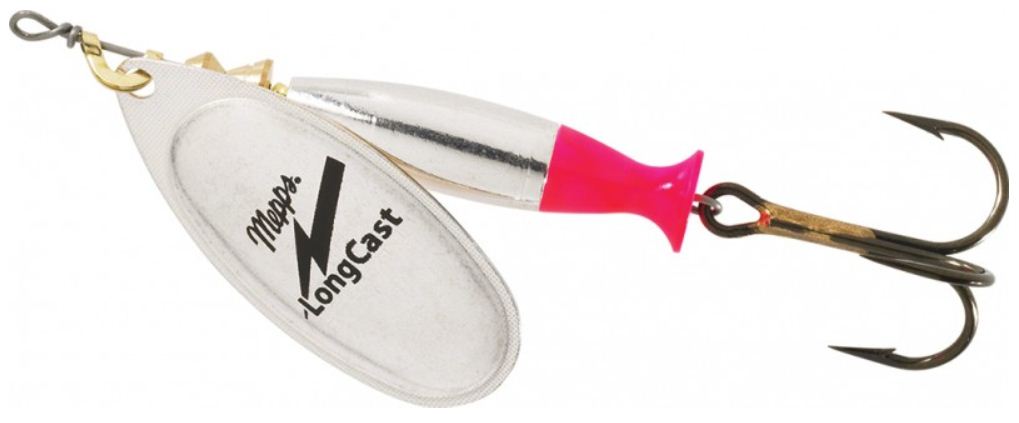 Mepp's Glo LongCast Spinners