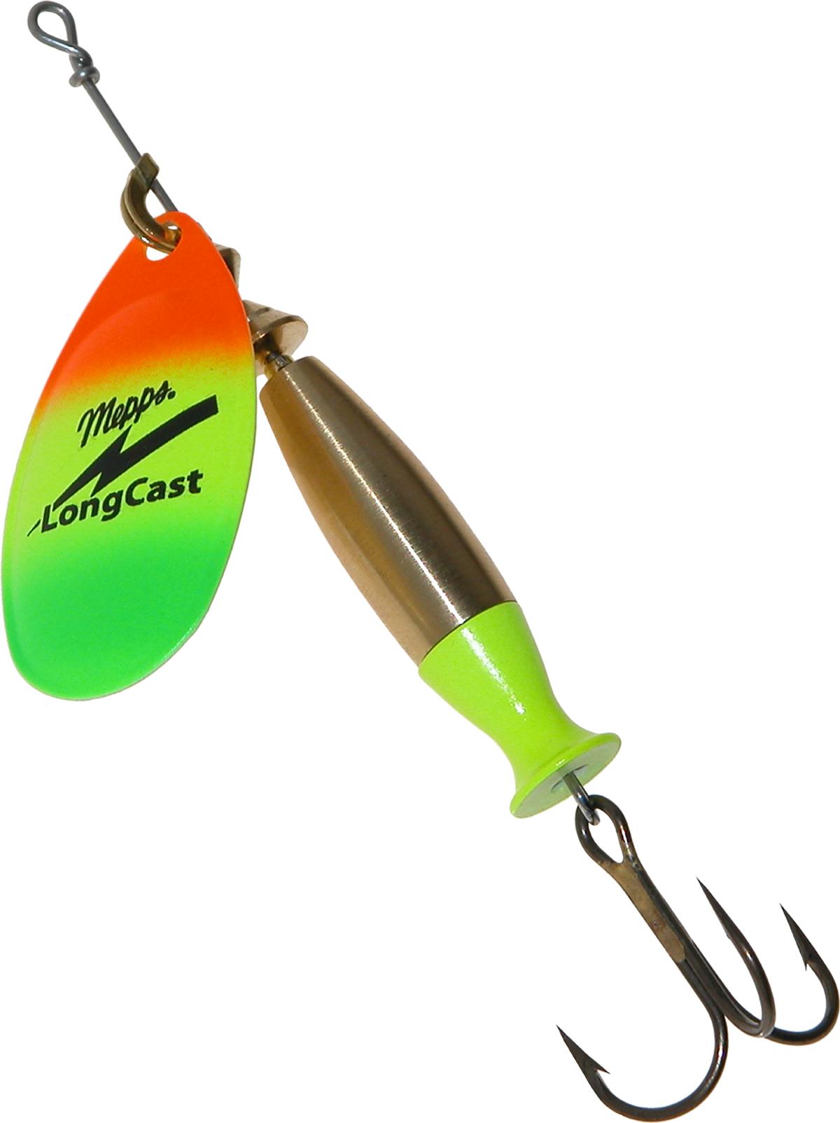 Mepp's Glo LongCast Spinners