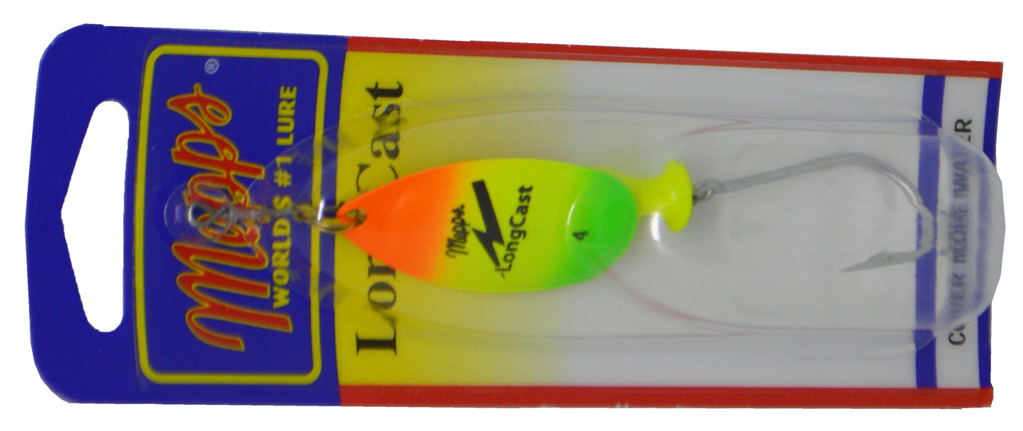 Mepp's Glo LongCast Spinners