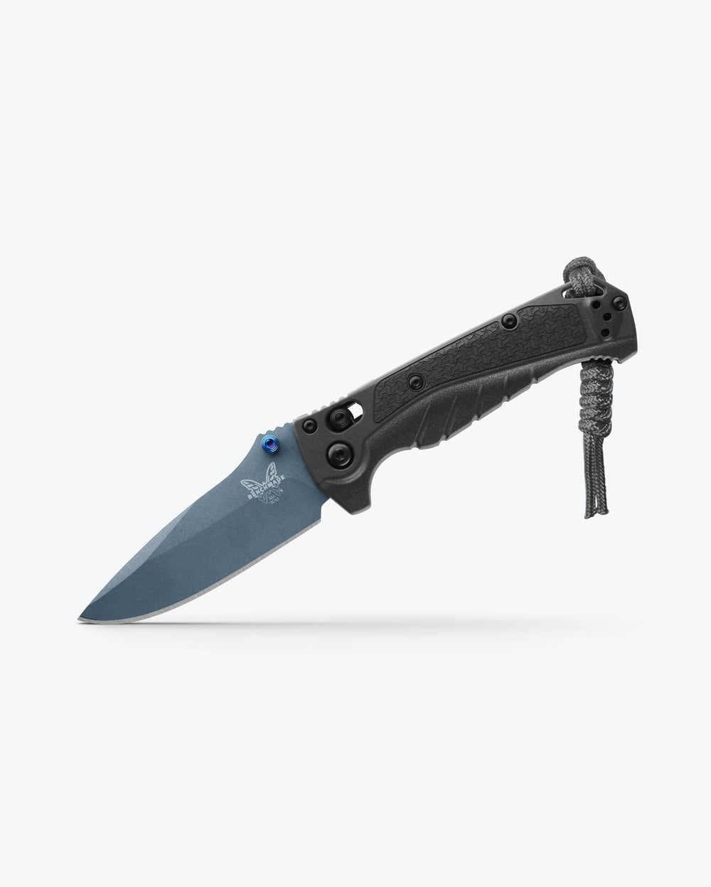 Benchmade 18065BT-01 Mini Adira Blue Titanium Cerakote Folding Knives