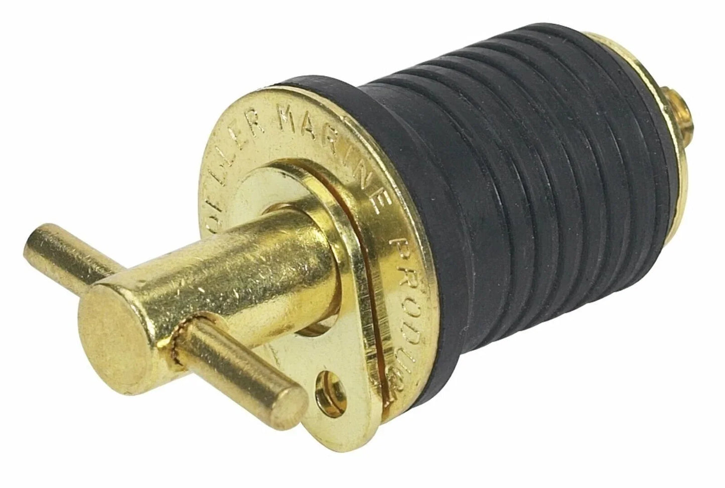 Moeller Turn-Tite Boat Bailer Plug ( 1-Inch, Brass )