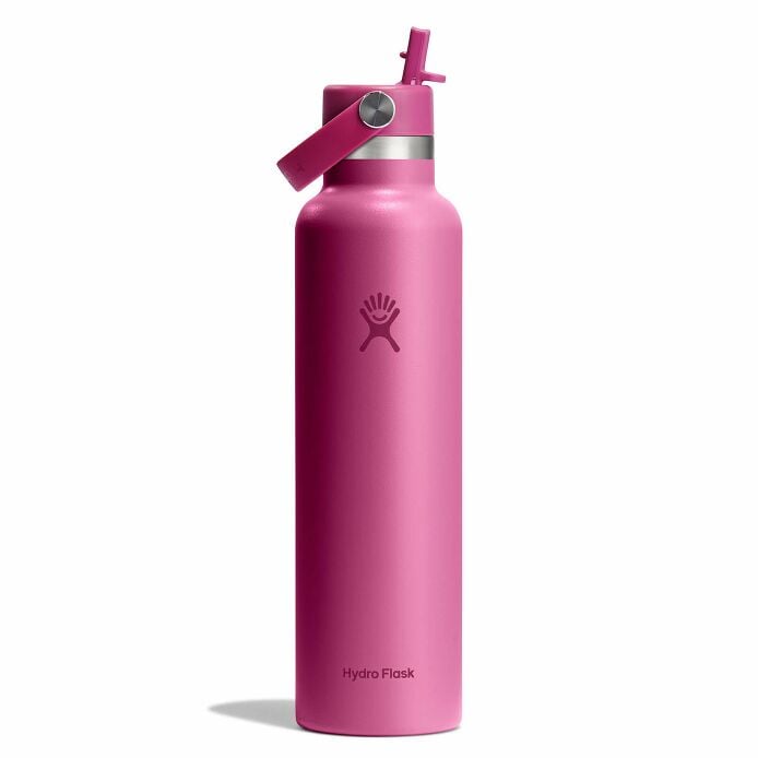 Hydro Flask 24 oz Standard Mouth Water Bottle with Flex Cap or Flex Straw