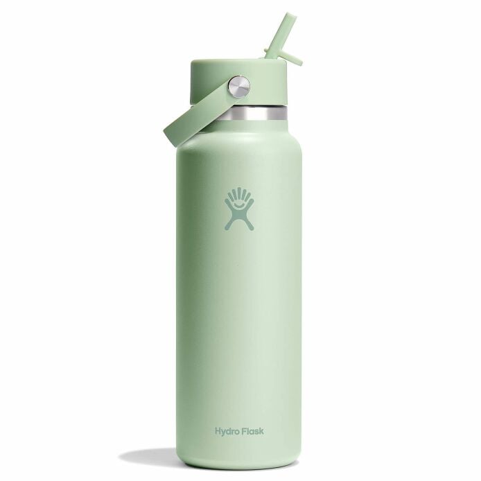 Hydroflask 40 oz Wide Mouth with Flex Straw Cap