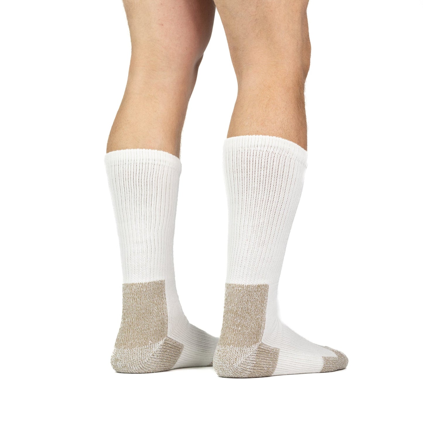 Fox River Men's Steel-Toe Heavyweight Mid-Calf Boot Work Sock - 2 Pack
