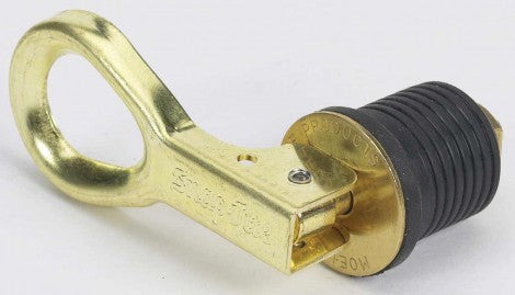 Moeller Brass Snap-Tite Bailer Plug ( 1-Inch, Brass )
