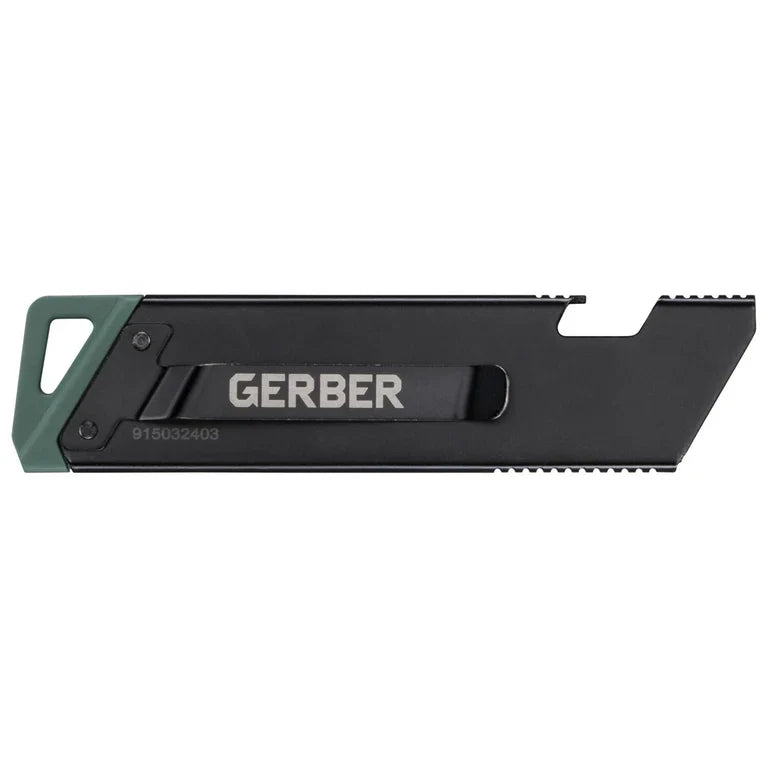 Gerber EAB Utility Knife, EDC Pocket Knife, Replaceable Blade, Slim Black