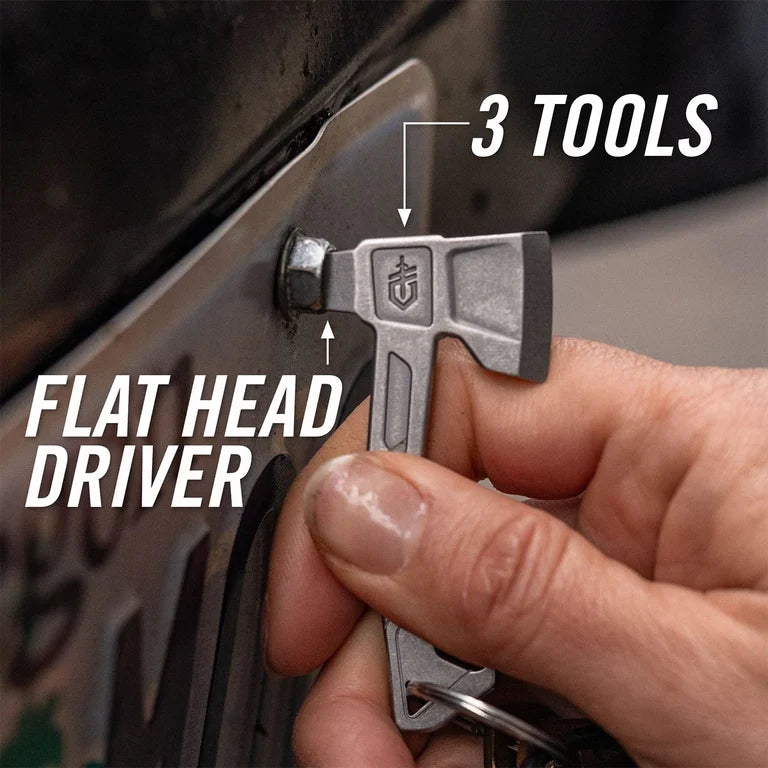 Gerber Hatchet 3-in-1 EDC Keychain Multitool