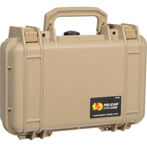 Pelican 1170 With Pick N Pluck Foam - Case - Ultra High-Impact Copolymer - Desert Tan