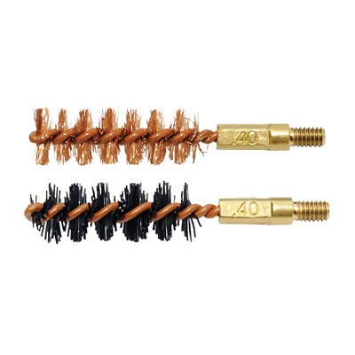 Otis Bore Brush 2Pk Nylon/Bronze - 40 Caliber Bore Brush 2/Pack