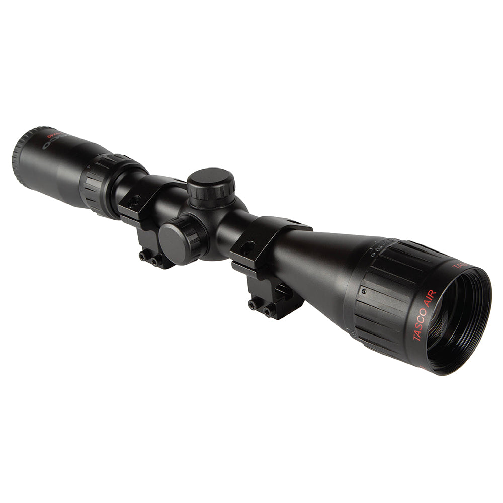 Tasco 2-7x32 AO Air Gun Riflescope, SFP Truplex Reticle, Adj Objective, 1