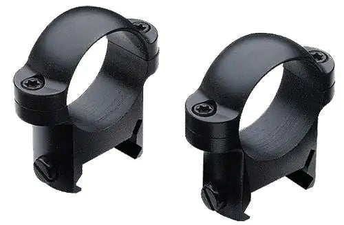 Burris 1 in Zee Weaver-Style Medium Matte Black Scope Rings