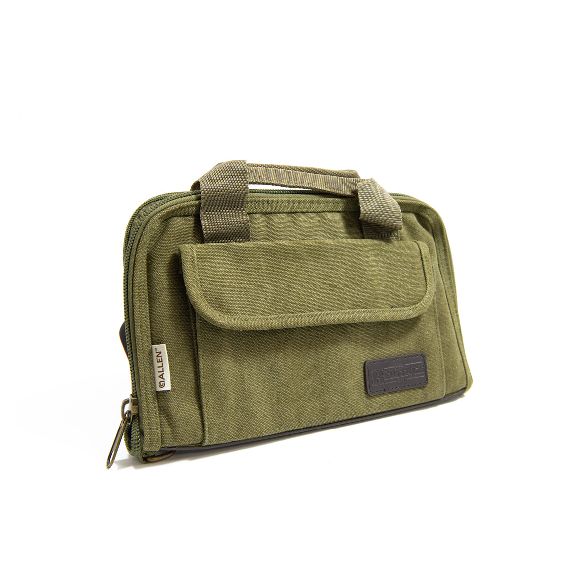 Allen Company Heritage Select Attache Case Olive