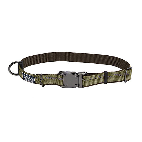 K9 Explorer Reflective Dog Collar Small Fern