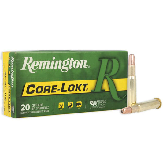 Remington 21395 30-30 Win170GR Core-Lokt HP 20RD Per Box