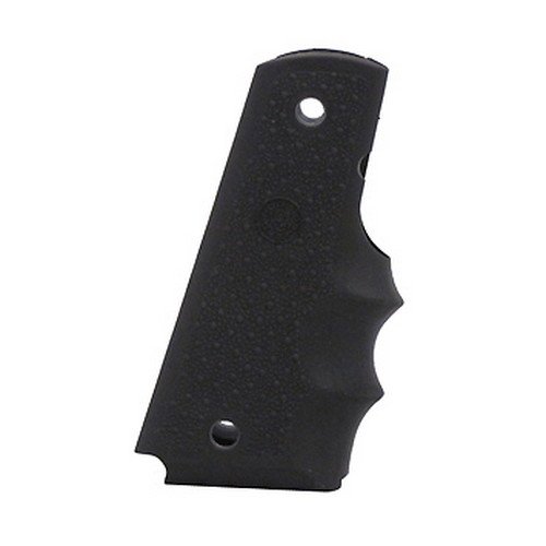 45000 Government Model Rubber Grip With Finger Grooves- Black