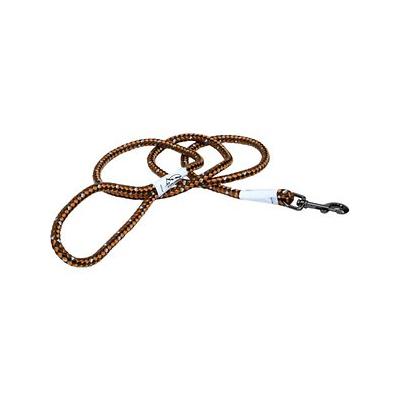 K9 Explorer Reflective Braided Rope Snap Leash - Campfire Orange 6' Lead