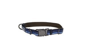 10-14 L X 5/8 W Coastal Pet K9 Explorer Reflective Adjustable Dog Collar Sapphire