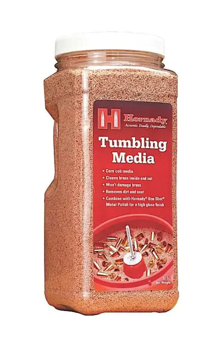 Hornady One Shot Tumbling Media 76Oz Ground Corn Cob