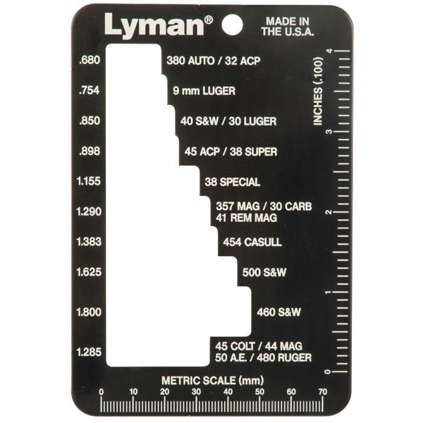 Lyman E-Zee Case Gauge Rifle