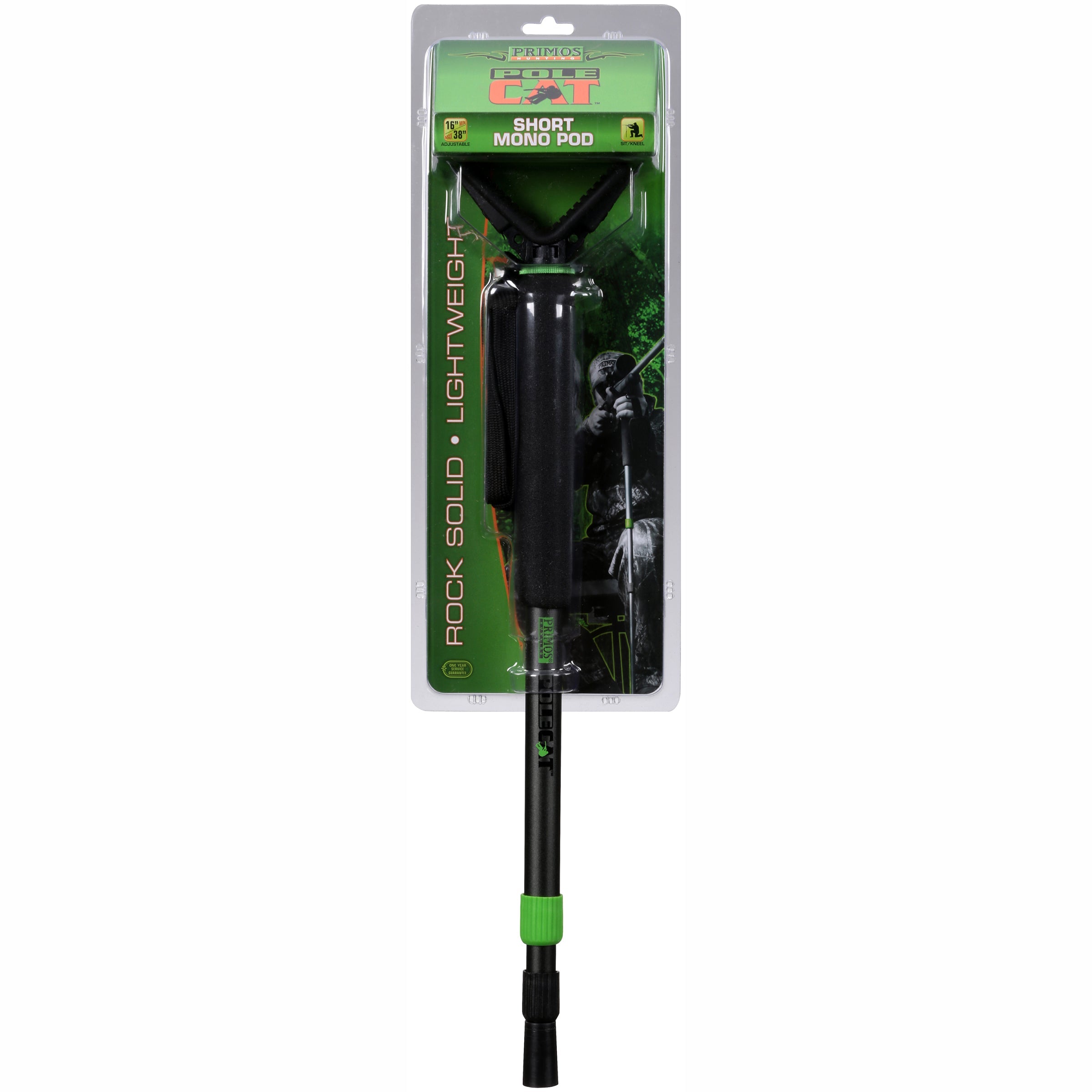 Bushnell Pole Cat Short Monopod Shooting Stick, Adjust From 16 To 38