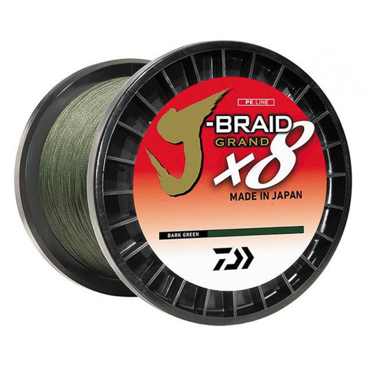 Daiwa J-Braid x8 Grand Braided Line - Service Spools