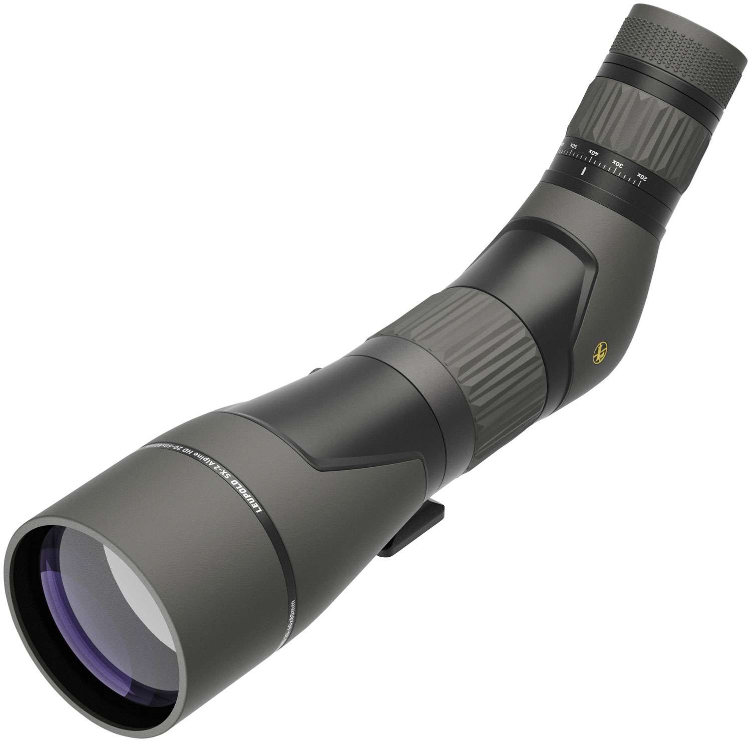 Leupold SX-2 Alpine HD 20-60x 80mm Angled Spotting Scope Waterproof Shadow Gray