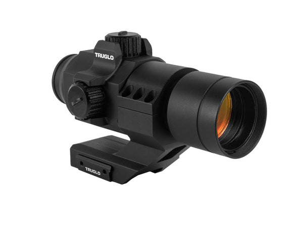 Truglo Ignite Mini Compact 30mm Green-Dot Sight 2 MOA Dot AAA Battery Black Finish