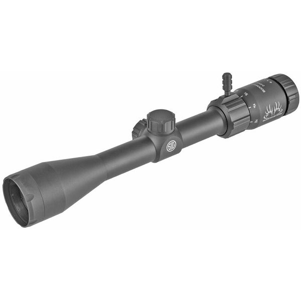 SIG Sauer Optics Buckmasters 3-9x 40mm Riflescope 1" Tube BDC Reticle MOA Adjustments Black