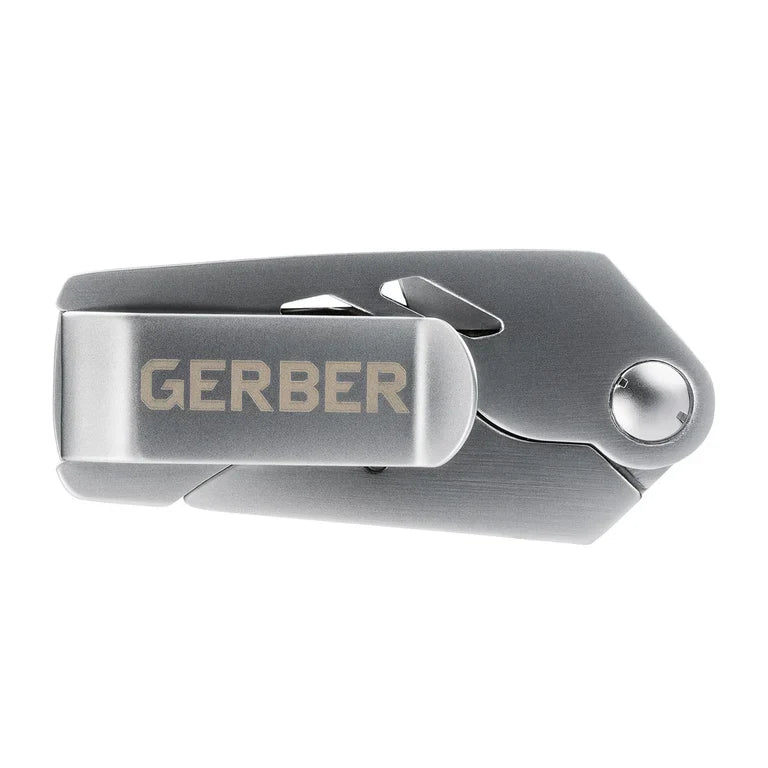 Gerber Gear EAB Lite Pocket Razor Knife with Money Clip - EDC Gear Folding Stainless Steel Utility Knife with Box Cutter Blade