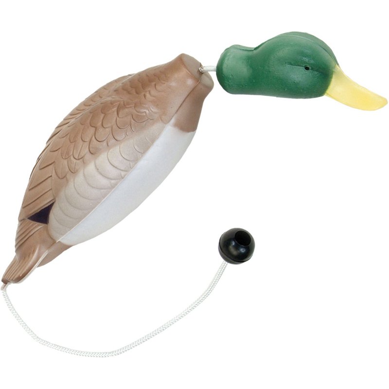 Water & Woods Tethered-Head Foam Fowl Dog Trainer, Mallard, Large