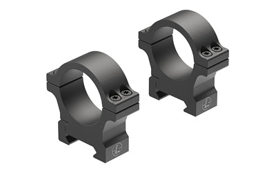 Leupold Open Range Cross-Slot Rings 30mm Medium Matte Black 180947