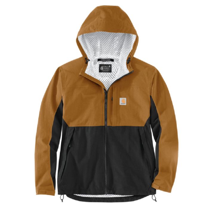 Carhartt Men's Storm Defender Waterproof Jacket - Relaxed Fit - Lightweight Packable