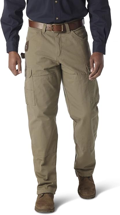 Wrangler Flannel-Lined Ripstop Ranger Pant