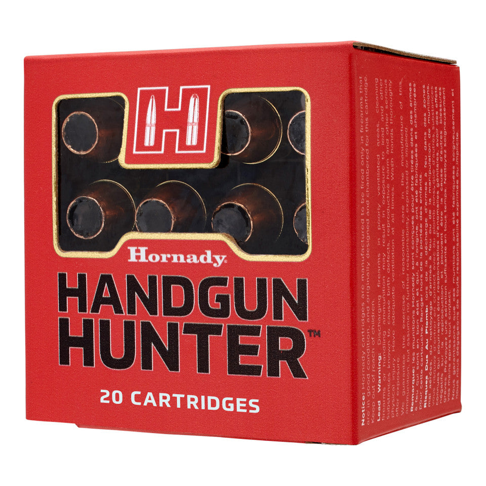Hornady Handgun Hunter .40 S&W Ammunition 20 Rounds 135 Grain Monoflex Handgun Hunter Projectile 1130Fps