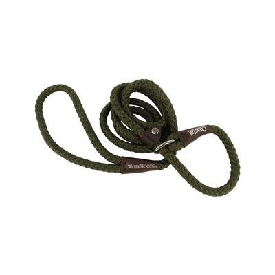 Water & Woods Braided Rope Slip Dog Leash, Green