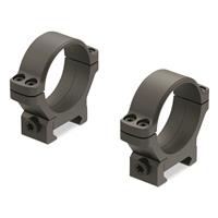 Leupold BackCountry 35mm Picatinny/Weaver Cross-Slot and Ring Mount Set Medium Aluminum Black Matte 183395