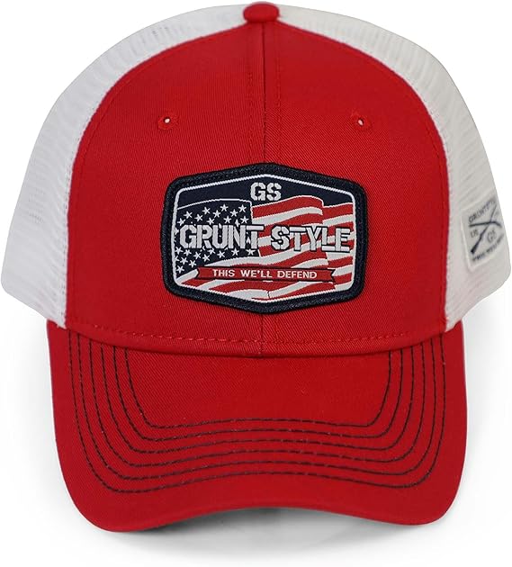 Grunt Style Old Glory Patch Hat