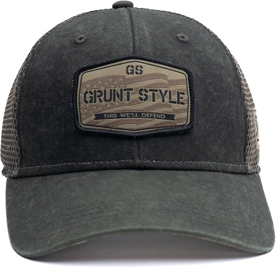 Grunt Style Old Glory Patch Hat