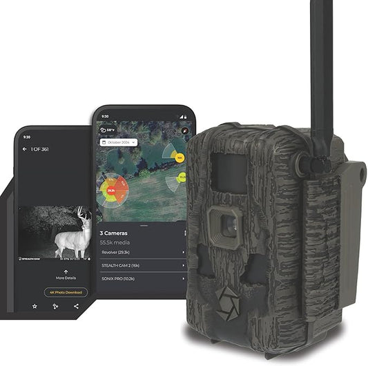 GSM Stealth Cam Fusion Max 3.0-42MP w/Charge Circuit (2-Pack)