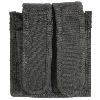 Blackhawk Universal Mag Case Double Black Cordura Hook Loop Belts 2.25