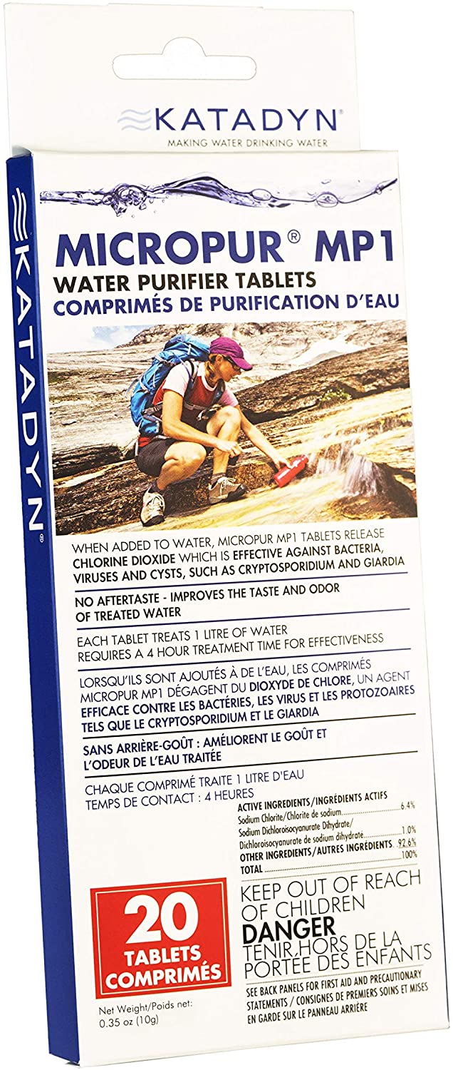 Katadyn Micropur Purification Tablets - Ascent Outdoors LLC