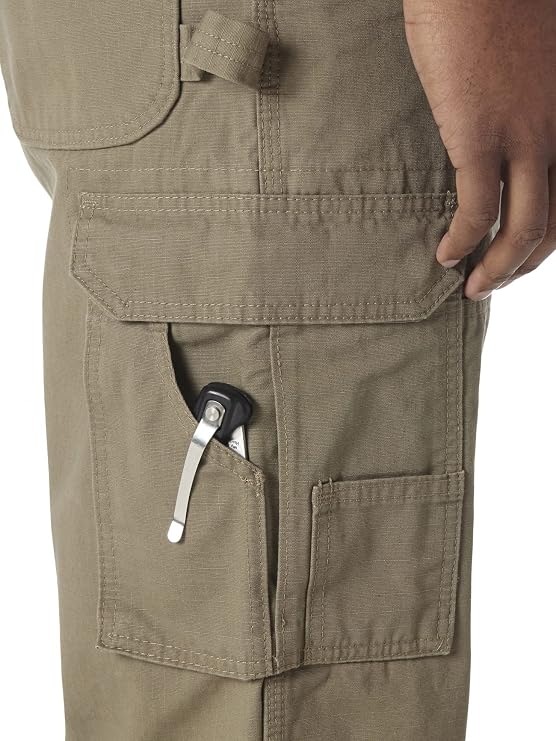 Wrangler Flannel-Lined Ripstop Ranger Pant