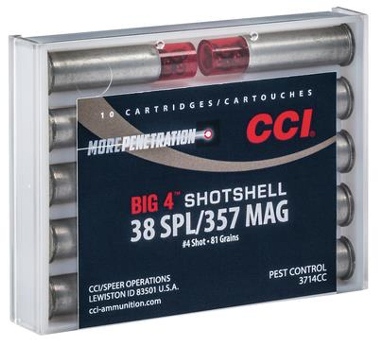 CCI Centerfire .38 Special/.357 Magnum Shot