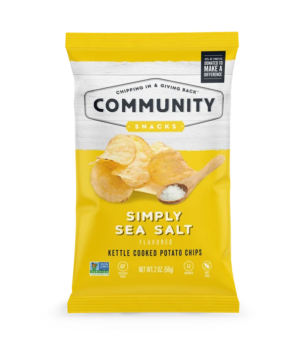 Community Snacks - Kettle Cooked Potato Chips