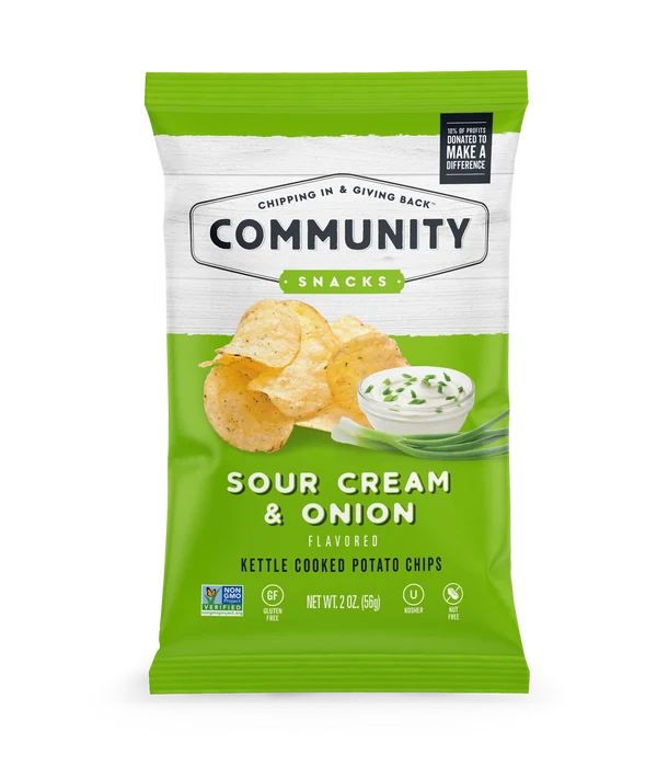 Community Snacks - Kettle Cooked Potato Chips